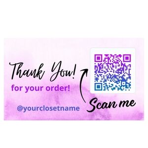60 Thank You Cards